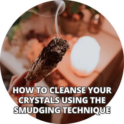 How to Cleanse Your Crystals Using the Smudging Technique