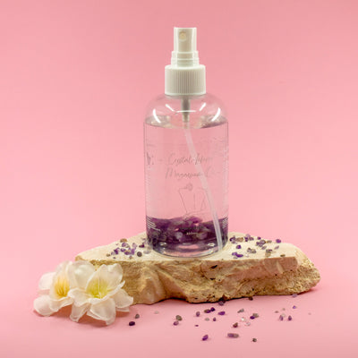 Magnesium oil ~ Crystal infused 💎 50ml Travel size - Wands of Lust Co
