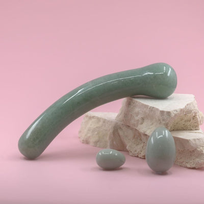 Green Aventurine Yoni Egg - Set of 3 Wands of Lust Co