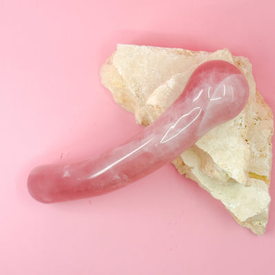 Phoebe Rose Quartz Wand * Preorder - Wands of Lust Co