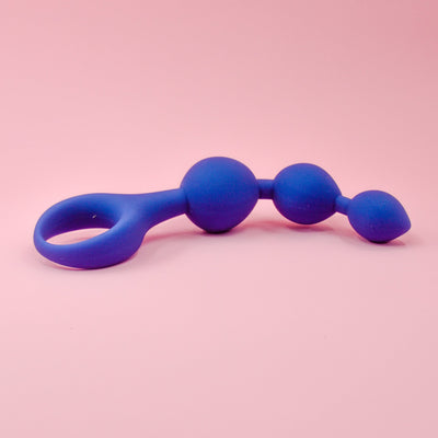 Ripple Anal Beads Silicone - Wands of Lust Co