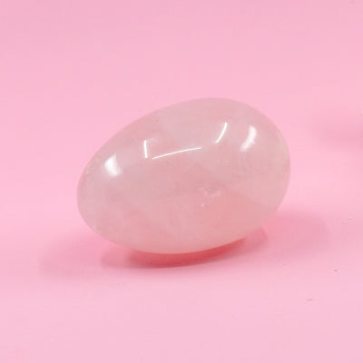 Rose Quartz Yoni Egg - Set of 3 - Wands of Lust Co