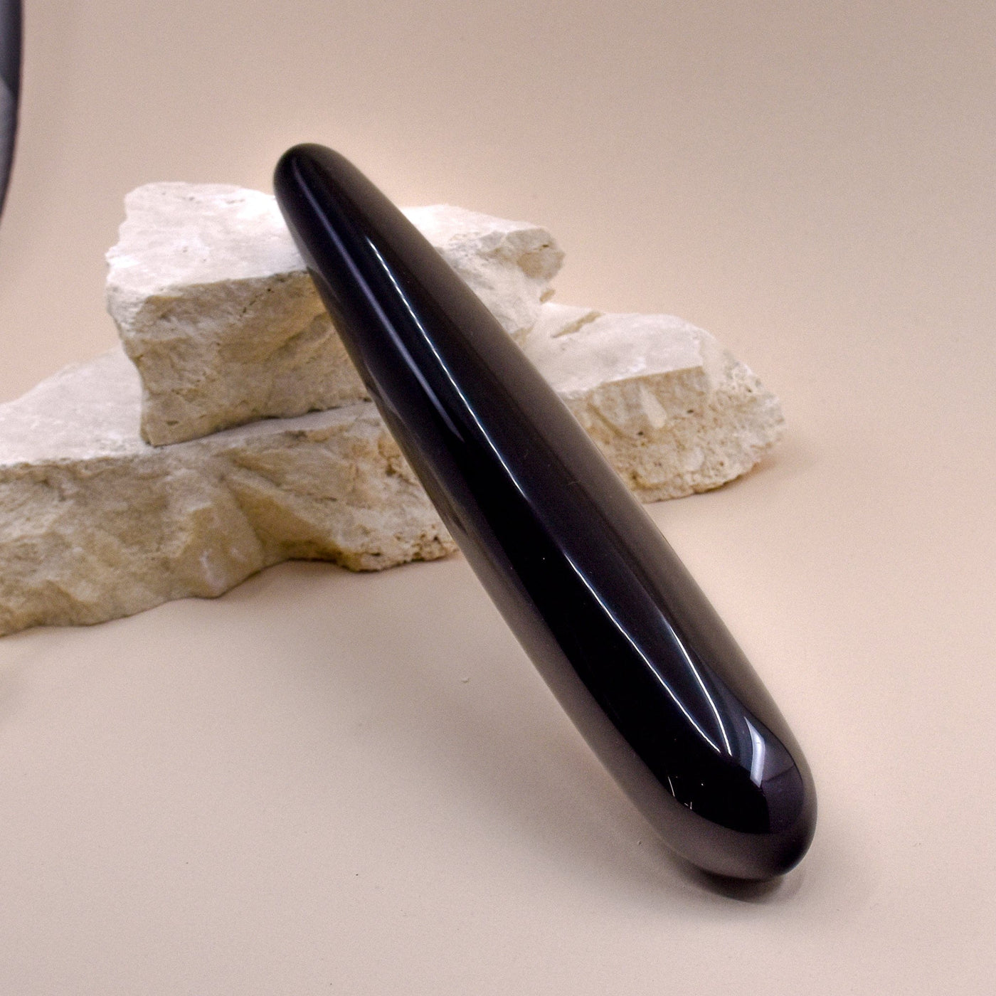 Zeus Jnr Black Obsidian Wand Wands of Lust Co
