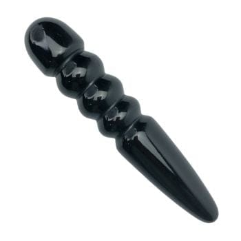 Zeus Black Obsidian Wand Wands of Lust Co
